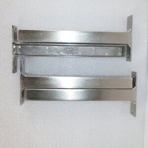 SET OF 4 IKEA EKBY BJÄRNUM SHELF BRACKETS